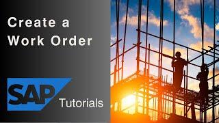 Creating a Work Order from a Notification