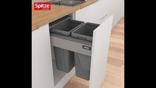 Drawer Waste Bin Installation | Spitze by Everyday