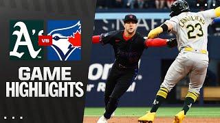 A's vs. Blue Jays Game Highlights (5/30/25) | MLB Highlights
