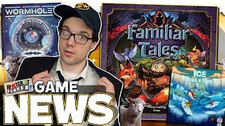 Plaid Hat's Familiar Tales, New Splotter Spellen Game Announced, & more Board Game News!