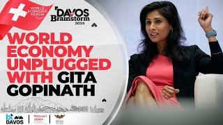 #DavosBrainstorm2024: Exclusive At #WEF – Gita Gopinath, First Deputy MD, IMF