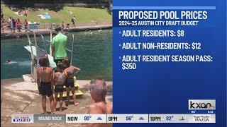 Austin’s Barton Springs Pool could soon be more expensive to visit