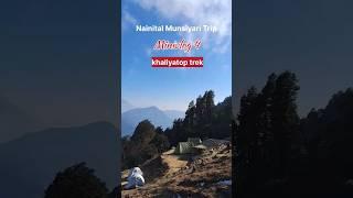 Mini Vlog of KhLiya trek|Nainital munsiyari trip Mini vlog4|Best trekking destination in uttarakhand