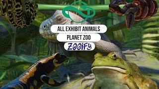 All Exhibit Animals In Planet Zoo