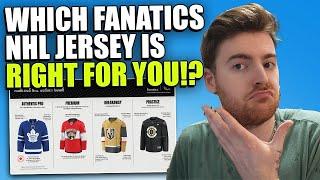 Which NHL Fanatics Jersey Is Right For YOU?!