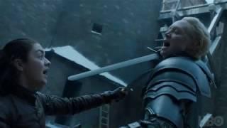 Game of Thrones: Season 7 Episode 4: Brienne and Arya (HBO)