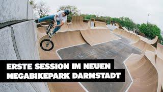 Erste Session im neuen Megabikepark in Darmstadt | freedombmx