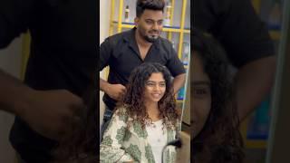 Hair colouring #shorts #haircolour #curlyhair #krishnapriya