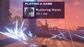 Bro is playing Wuthering Waves for a Whole Day 