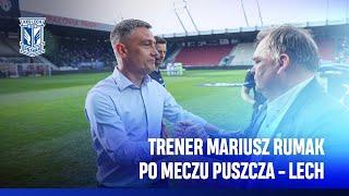 KONFERENCJA PRASOWA | Trener Mariusz Rumak po meczu z Puszczą Niepołomice