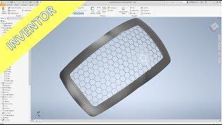 Hexagon Grill - Inventor 2020 Training - Part Design