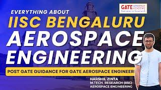 Gate Aerospace Post Gate Guidance | Everything About IISc Bengaluru | Gate Aerospace Academy |GateAE