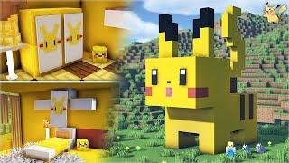 ️ MINECRAFT ::  Build a Cute Pikachu House[마인크래프트 귀여운 피카츄 집짓기 건축 강좌]