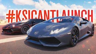 LAMBORGHINI AVENTADOR VS HURACAN | KSI VS CSG | Forza Horizon 3 Gameplay #KSICantLaunch