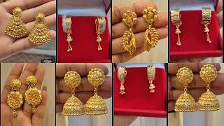 Latest gold  earrings designs