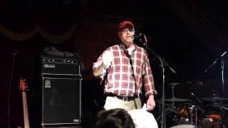 Chadbyrne Dickens introducing Twiddle at Brooklyn Bowl.