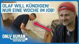 Kündigung nach nur einer Woche? Keine Arbeit für Olaf | Hartz, Rot, Gold | Only Human Deutschland