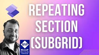 Repeating Section (SubGrid) in Power Pages | Ep 04