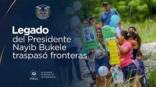 Solidaridad del Presidente Nayib Bukele también llegó a Honduras