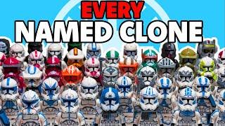 Every Named CLONE TROOPER in LEGO SO FAR!