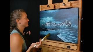 Oil Painting Tutorial #16 "Arctic Blues" by Kaylee Rakowski