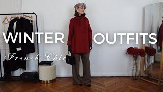 Effortless French Chic Winter Outfit Ideas