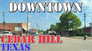 Cedar Hill - Texas - 4K Downtown Drive