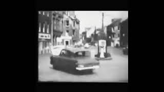 Vintage film of Dalkeith Midlothian Scotland