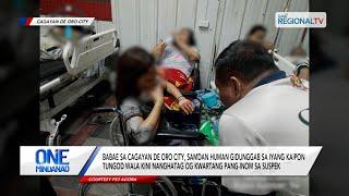 One Mindanao: Babae sa Cagayan de Oro City, samdan human gidunggab sa iyang kaipon