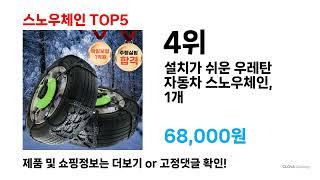 스노우체인 역대 최저가!! 추천 상품 후기 리뷰 할인 세일