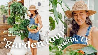 My Garden Tour  | Easy Growing for Beginners & Small-Spaces