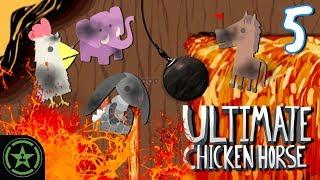 Let's Play - Ultimate Chicken Horse - Sticky Situations (Part 5)