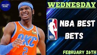 10-2 Run! NBA Best Bets, Picks, & Predictions for Today, February 26th!