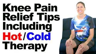 Knee Pain Relief Tips Including Hot and Cold Therapy