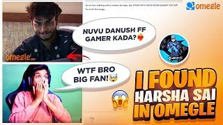 I FOUND HARSHA SAI IN OMEGLE I SCOLDED HIM ? WENT WRONG FREE FIRE IN TELUGU #dfg #harshasai