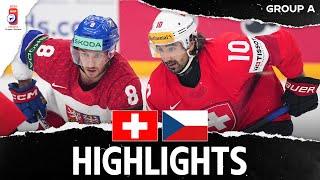 Highlights | Switzerland vs. Czechia | 2024 #MensWorlds