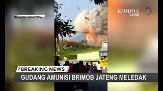 BREAKING NEWS: Gudang Amunisi Brimob Jateng Meledak, Ledakan Terdengar Hingga Radius 5 Km