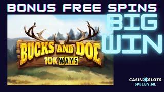 Bucks and Doe 10K Ways | bonus free spins (BIG WIN!)