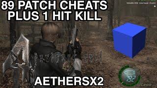 AetherSX2 Resident Evil 4 Patch Cheat  + Hit Kill Unlock Extra Unlimited Everything