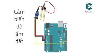 ĐIỆN TỬ 360  - Hướng dẫn sử dụng cảm bến độ ẩm đất trong bộ Kit nông nghiệp CNC