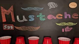 BEST 4 PLAYER DRINKING GAME YOU'VE NEVER HEARD OF - MUSTACHE