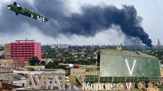 Коварные "обломки": Схрон "танков-сараев" взлетел на воздух в Луганске! Нефтебаза в Азове-дала шапку