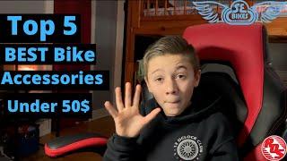 Top 5 Best Bike Accessories For Under 50$