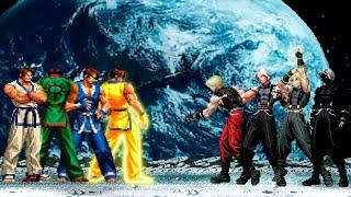 [KOF Mugen] Kim Kaphwan Team vs Adel Bernstein Team