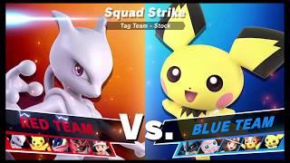 Super Smash Bros Ultimate Amiibo Fights   Request #2666 Ryan Collins Squad Strike