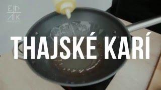 Thajské žlté karí - príprava v Bistro Enak