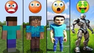 physics using with different emoji in Minecraft