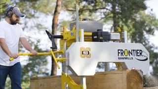 Frontier OS23 Portable Personal Compact Sawmill - An Introduction