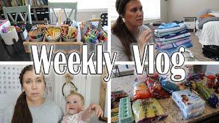 Weekly Vlog | Back to School Organizing and Vacation Prep