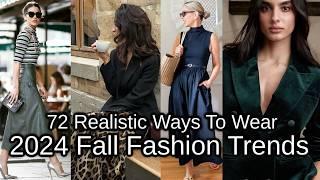 MOST WEARABLE 2024 FALL FASHION TRENDS FOR THE CLASSIC DRESSER